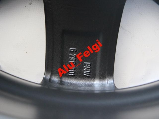 1x Alufelge 16 Zoll 7.0" 5x120 40ET Matt Schwarz 6796201 BMW 1 E87 F20 Rim Wheel