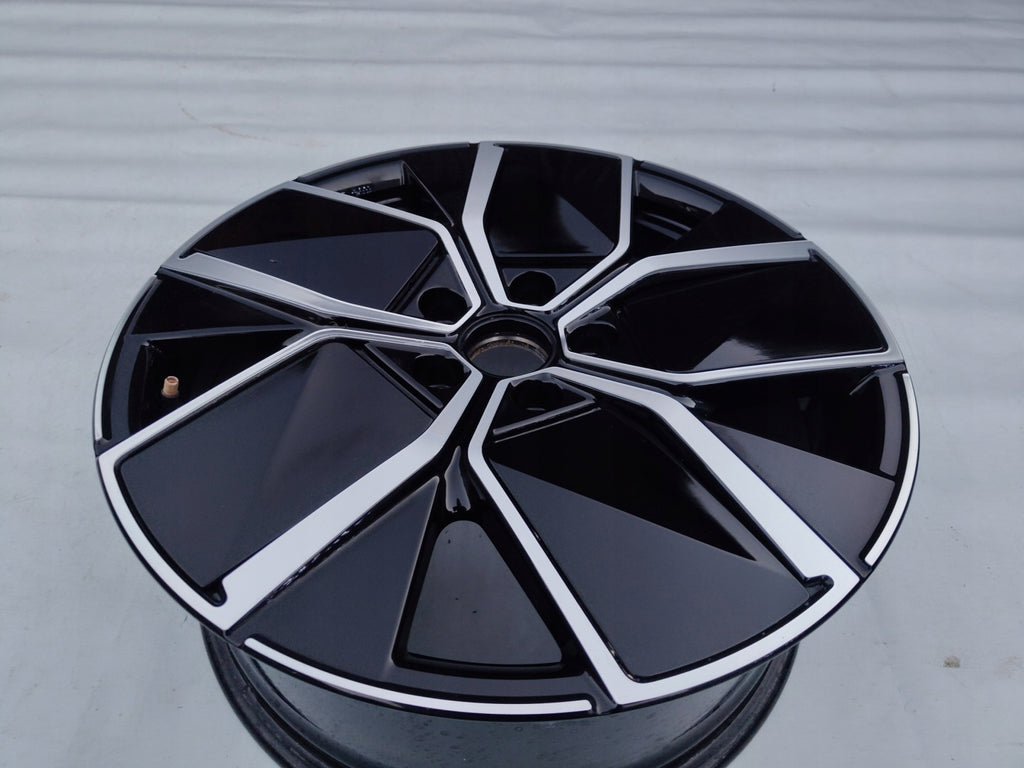 1x Alufelge 18 Zoll 7.5" 5x112 51ET Glanz Schwarz 5H0601025AR VW Golf Viii FEL8073906250iv