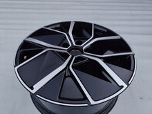 Load image into Gallery viewer, 1x Alufelge 18 Zoll 7.5" 5x112 51ET Glanz Schwarz 5H0601025AR VW Golf Viii FEL8073906250iv