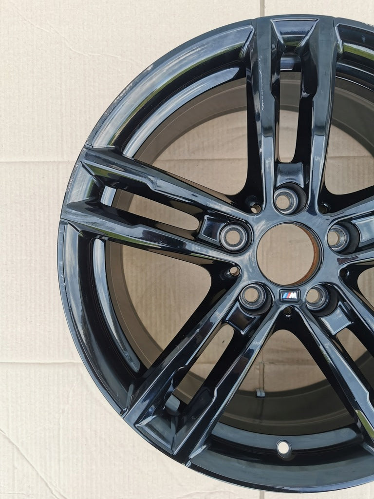 1x Alufelge 18 Zoll 8.0" 5x120 52ET 8074186 BMW 2 F22 1 F21 F23 Rim Wheel FEL2702035809ge
