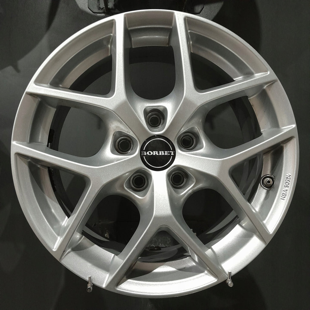 4x Alufelge 16 Zoll 7.0" 5x112 38ET Glanz Silber Audi C6 A4 B7 Mini Rim Wheel FEL6992391894ca