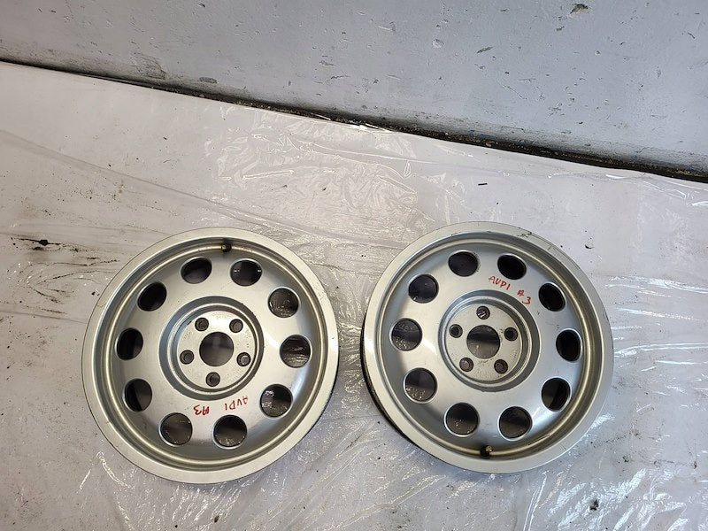 4x Alufelge 15 Zoll 6.0" 5x100 38ET Glanz Silber 8L0601025E Audi A3 Rim Wheel FEL8881346348sv