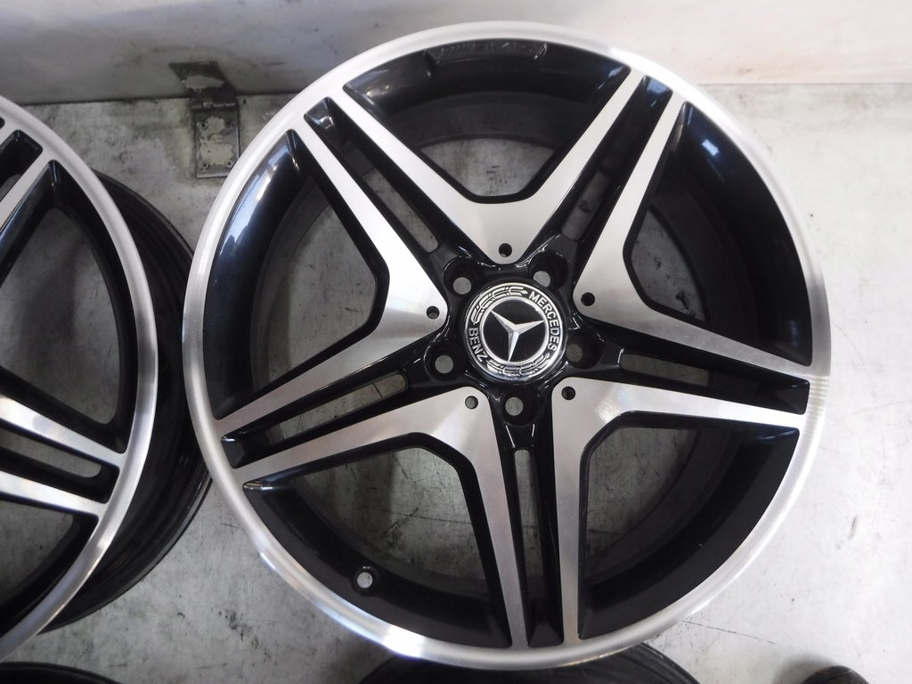 4x Alufelge 18 Zoll 7.5" 5x112 52ET A1764010302 Mercedes-Benz W176 Rim Wheel FEL4184226875bc