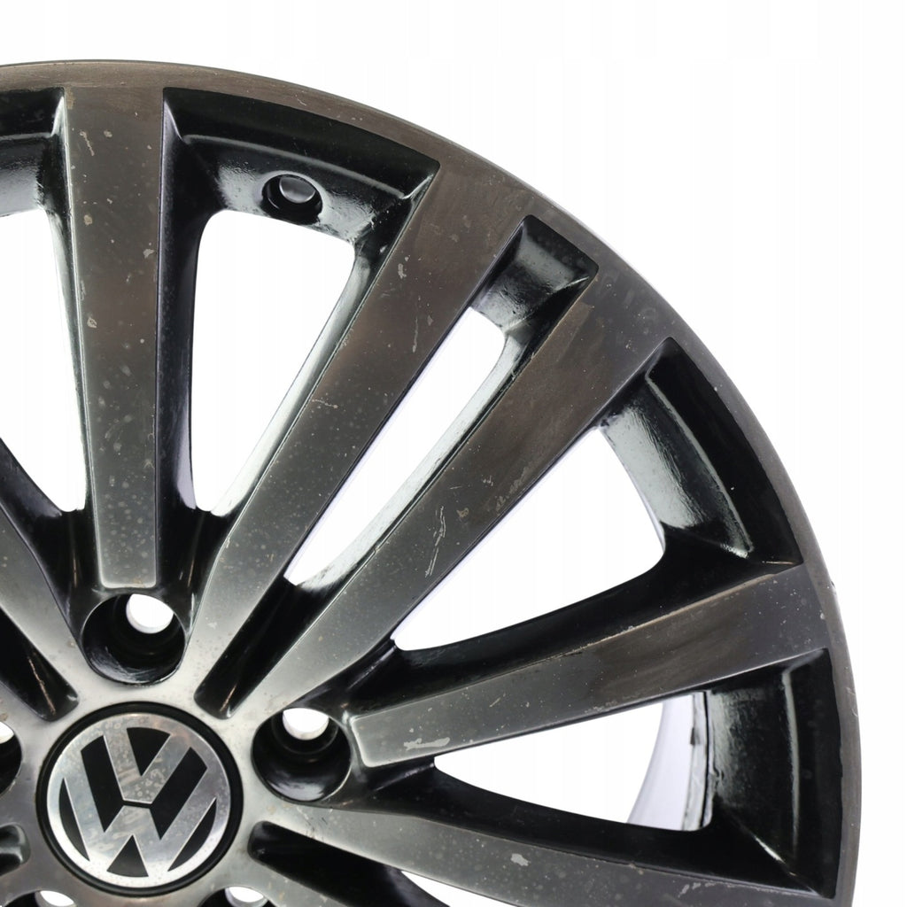 1x Alufelge 17 Zoll 7.5" 5x112 47ET Glanz Schwarz 3AA601025G VW Passat B7 FEL6749892553in