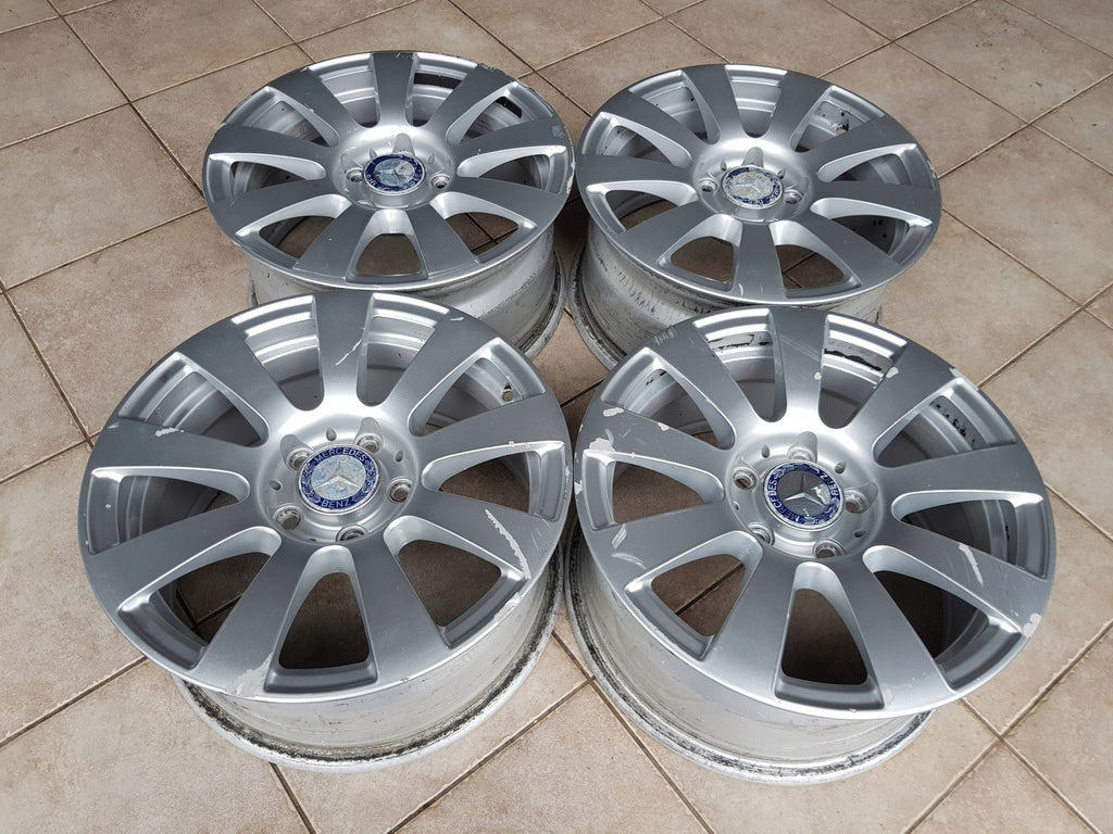 4x Alufelge 16 Zoll 7.5" 5x112 45ET A2124010102 Mercedes-Benz W204 Rim Wheel