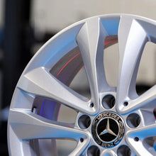 Laden Sie das Bild in den Galerie-Viewer, 4x Alufelge 17 Zoll 7.0" 5x112 48 5ET Glanz Silber Mercedes-Benz Viano Rim Wheel FEL8040187100or