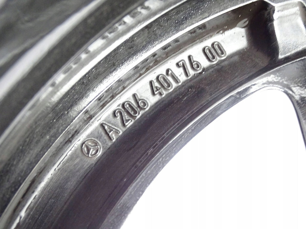 1x Alufelge 18 Zoll 7.5" 5x112 40ET Glanz Schwarz A2064017600 Mercedes-Benz W206 FEL5673453609xf