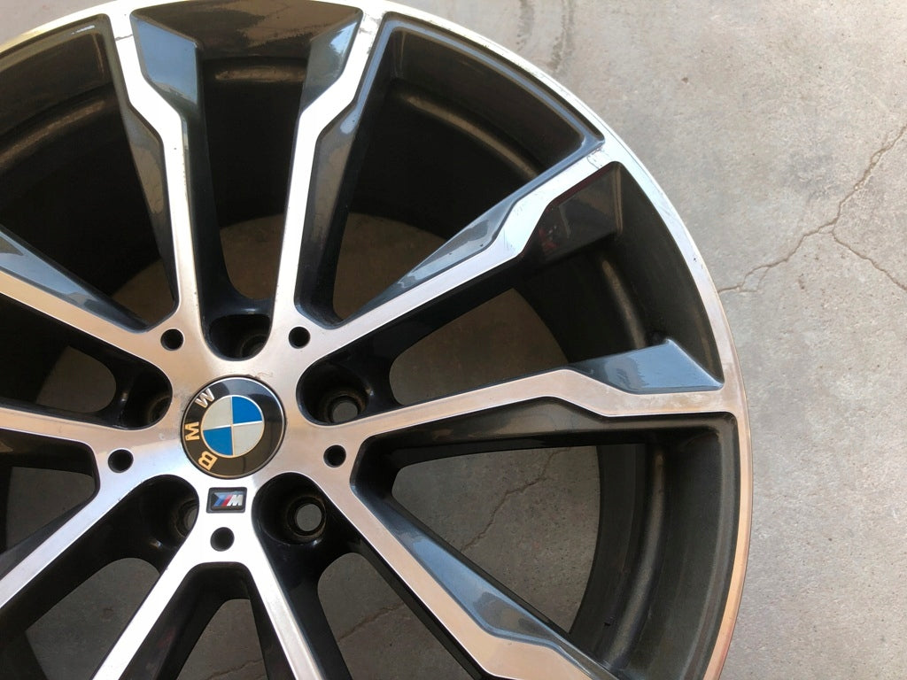 1x Alufelge 20 Zoll 9.5" 5x112 43ET 8010269 BMW X3 G01 G02 Rim Wheel FEL5843013177ig