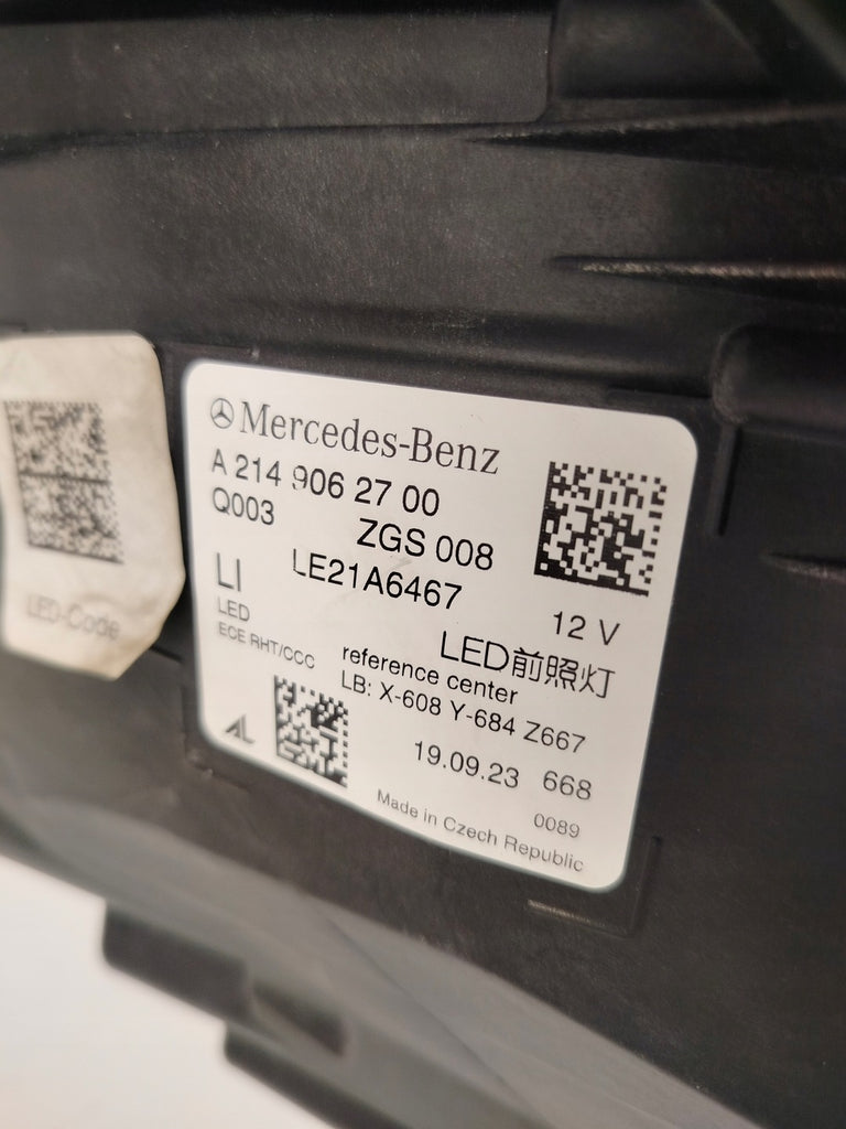 Frontscheinwerfer Mercedes-Benz A2149062700 Full LED Rechts oder Links SCH4462705103qr