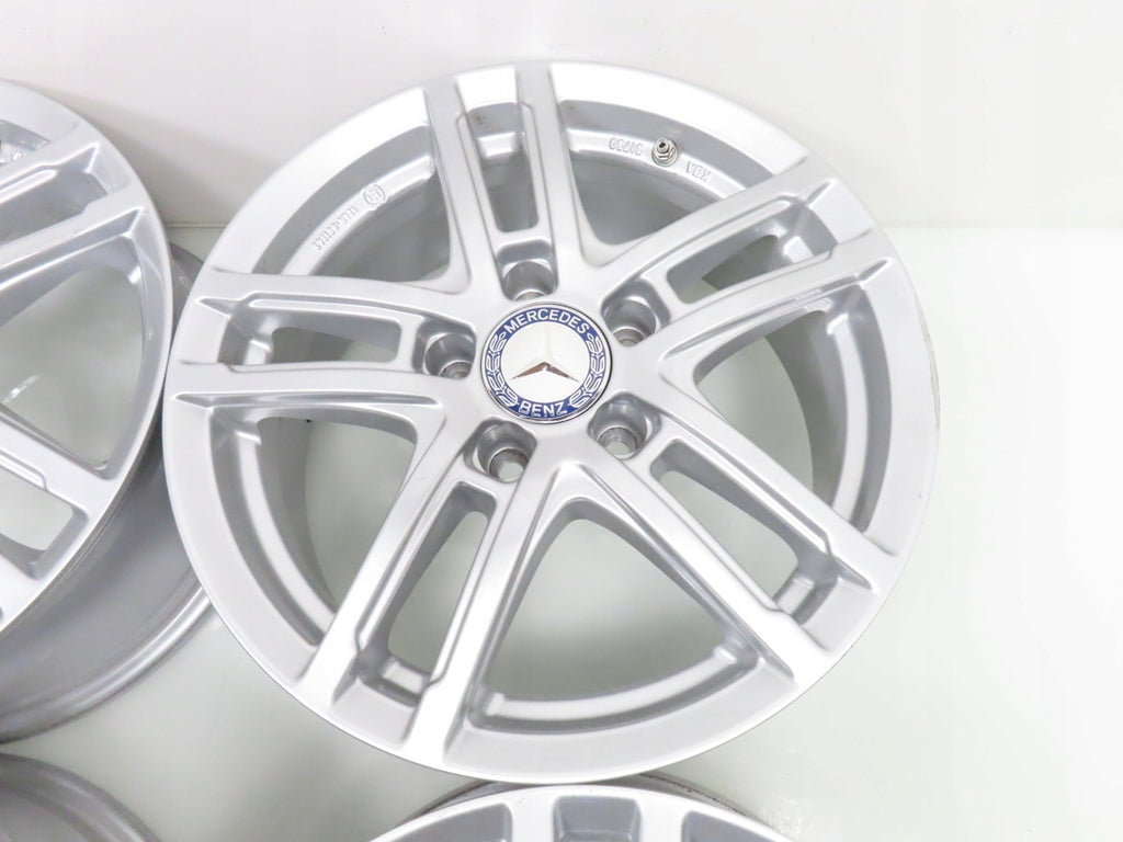 4x Alufelge 16 Zoll 6.5" 5x112 44ET KBA51750 Mercedes-Benz Rim Wheel FEL4455922244dy