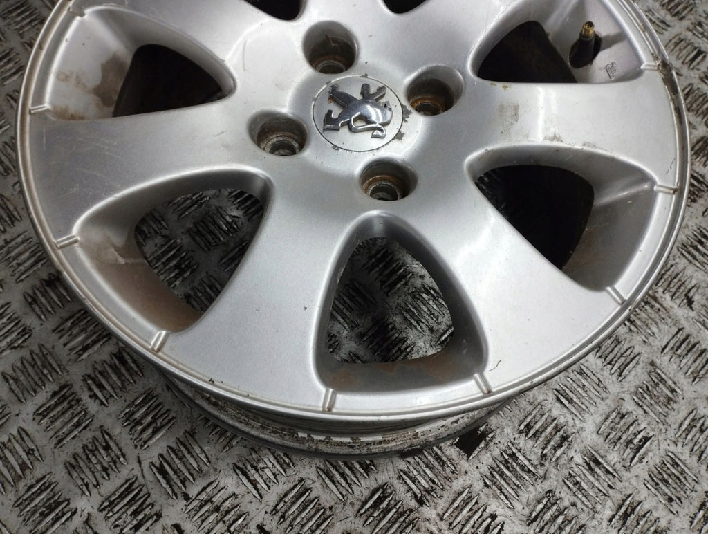 1x Alufelge 15 Zoll 4x108 Peugeot 307 Rim Wheel FEL8334559350wk