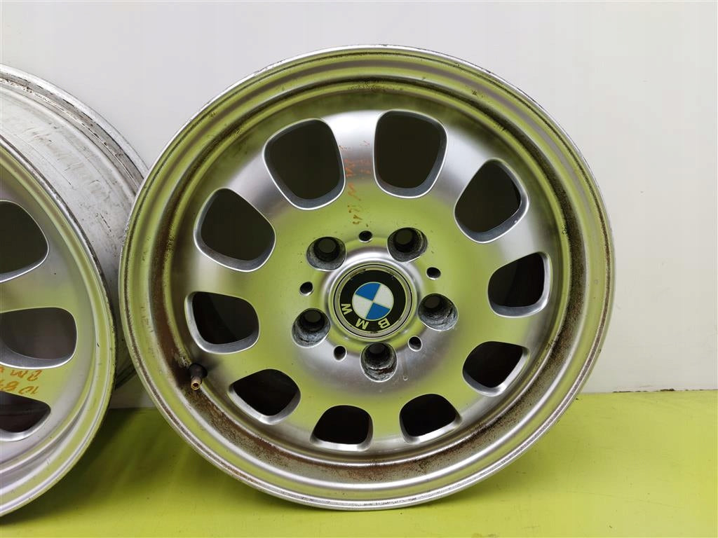 4x Alufelge 16 Zoll 6.5" 5x120 32ET Matt Silber 1094499 BMW Rim Wheel FEL4165573270ka