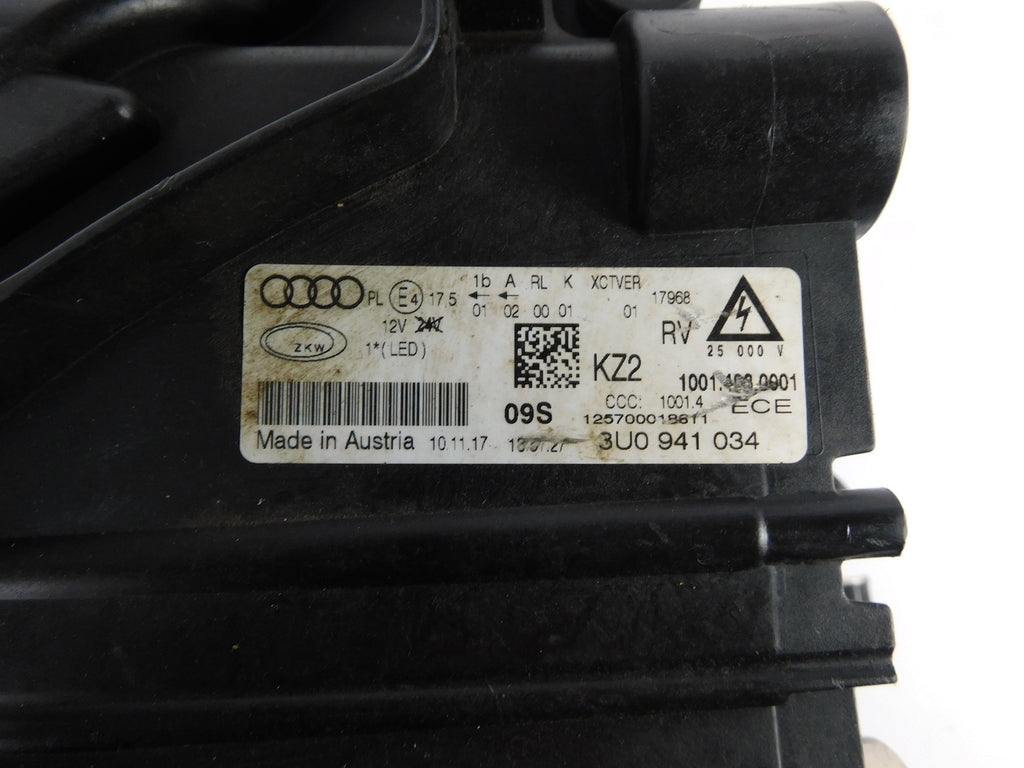 Frontscheinwerfer Audi Q3 3U0941034 LED Rechts Scheinwerfer Headlight SCH5200801980np