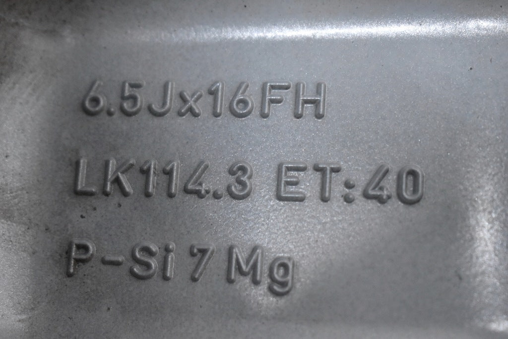 1x Alufelge 16 Zoll 6.5" 5x114.3 KB409-5S100 Nissan Qashqai Pulsar Rim Wheel FEL1358000632ue