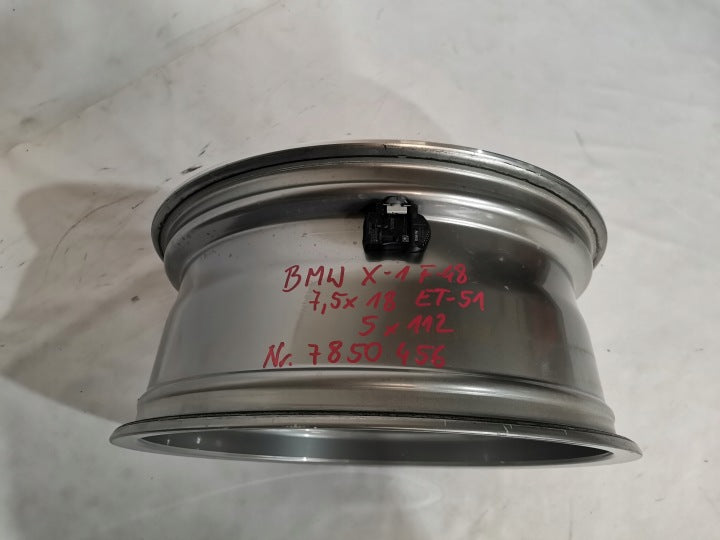 1x Alufelge 18 Zoll 7.5" 5x112 51ET 7850456 BMW X2 F39 X1 F48 Rim Wheel FEL5054136878ym