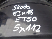 Laden Sie das Bild in den Galerie-Viewer, 1x Alufelge 18 Zoll 8.0" 5x112 50ET Skoda Rim Wheel FEL3785465497yt