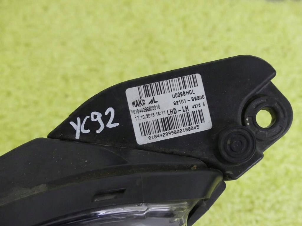 Frontscheinwerfer Hyundai I10 92101-B9300 Links Scheinwerfer Headlight