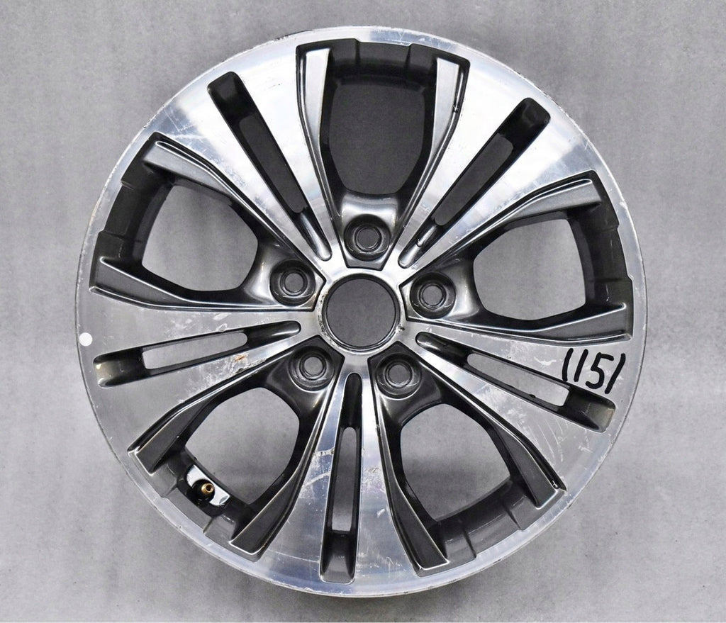 1x Alufelge 16 Zoll 6.0" 5x114.3 51ET Glanz Graphit 52910-1P650 Kia Venga Mg