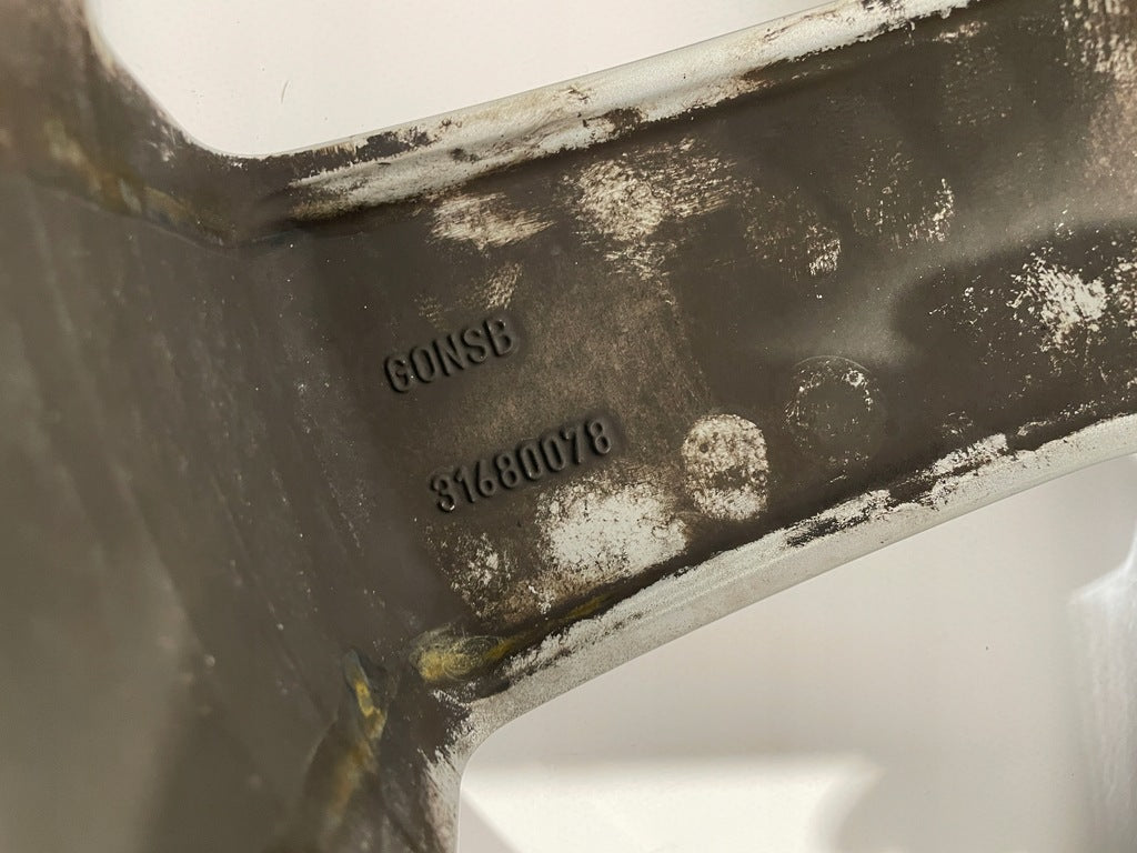 1x Alufelge 20 Zoll 8.0" 5x108 49ET Glanz Silber 31680078 Volvo Xc60 Rim Wheel FEL9476638918wd