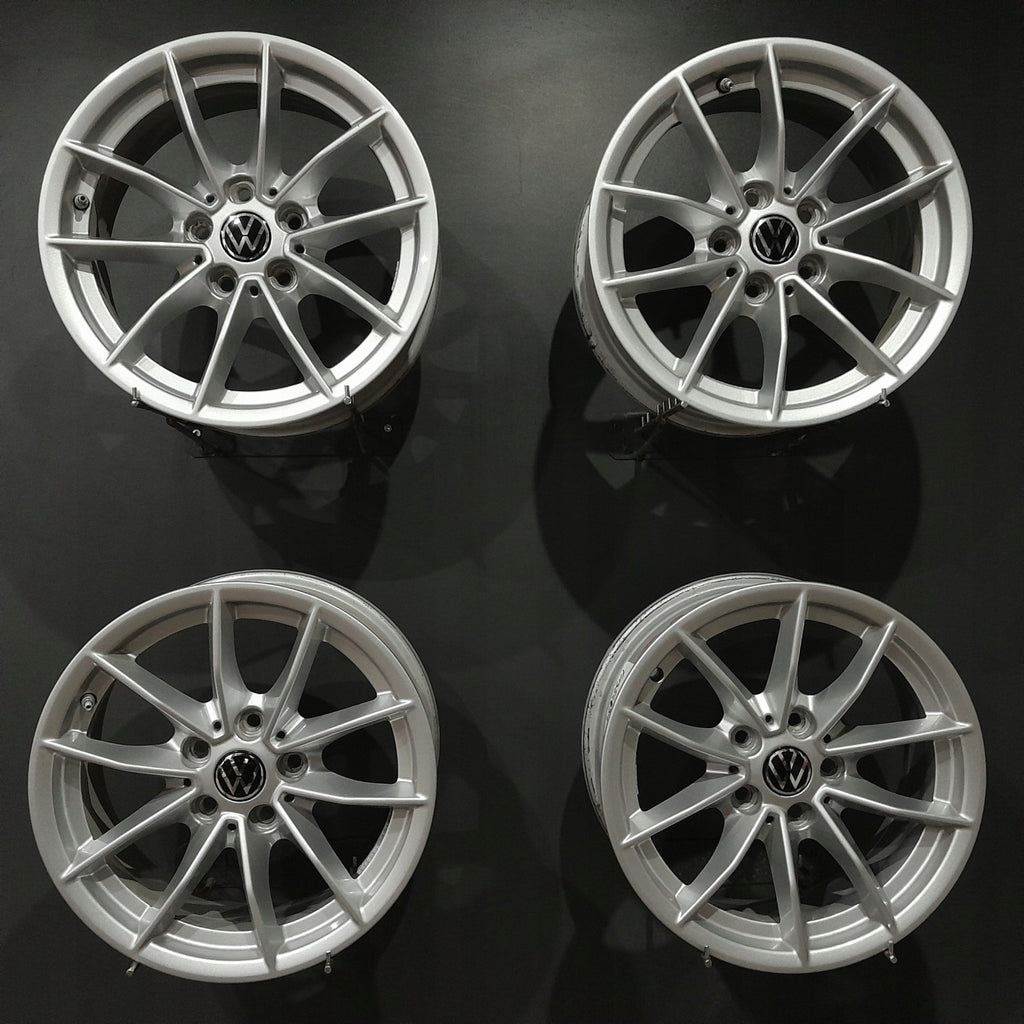 4x Alufelge 16 Zoll 6.5" 5x112 22ET 6876921-F605263 Audi I Rim Wheel FEL9915348702cj