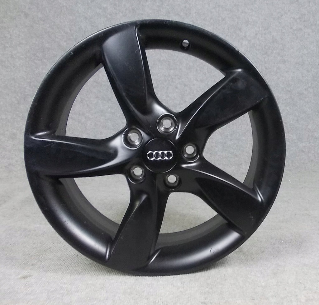 1x Alufelge 17 Zoll 6.0" 5x112 48ET Matt Schwarz 8V0071497 Audi A3 Rim Wheel FEL1833478412zb