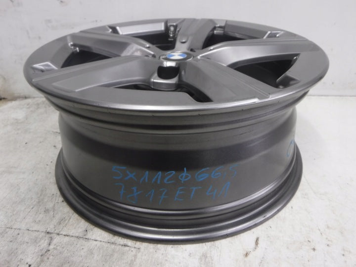 1x Alufelge 17 Zoll 7.0" 5x112 41ET Glanz Graphit 6898044 BMW Mini Rim Wheel FEL1353965170pg