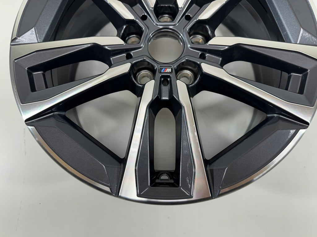 1x Alufelge 17 Zoll 7.0" 5x112 41ET BMW 2 Active Tourer U06 Rim Wheel FEL5155878448np