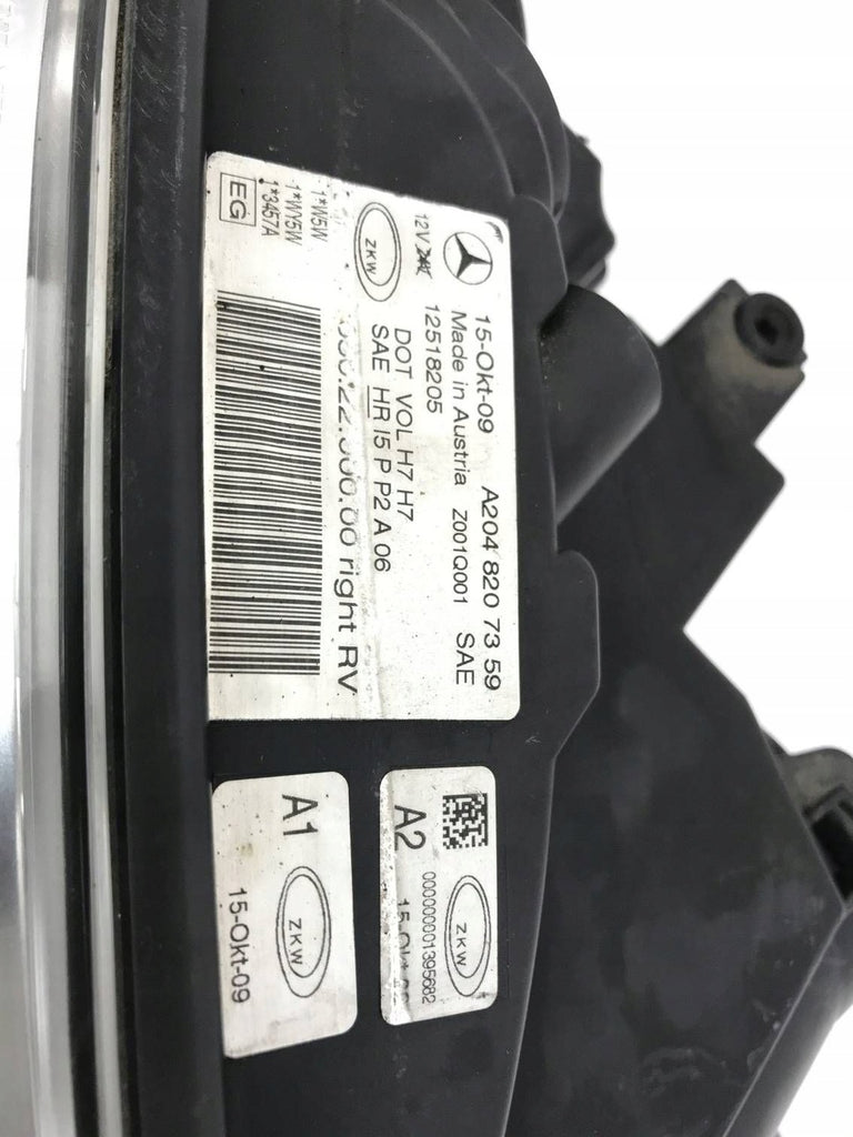 Frontscheinwerfer Mercedes-Benz X204 A2048207359 Rechts Scheinwerfer Headlight SCH5026172997su