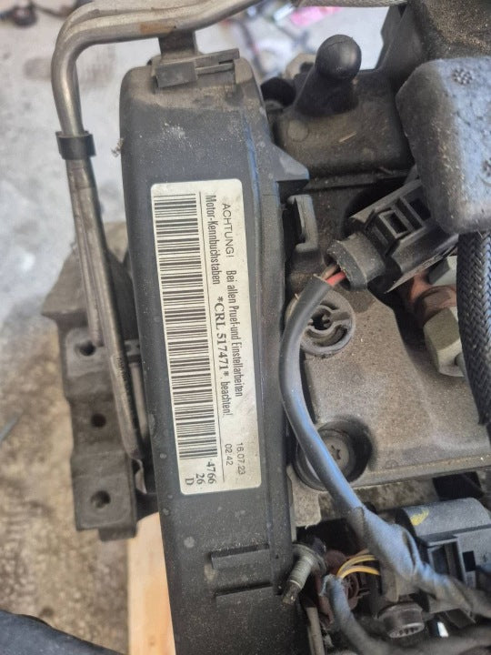 Motor Audi A3 CRL CRLB 2.0 150PS 110kW 2016 Diesel Engine Unkomplett MOT3527335327pe