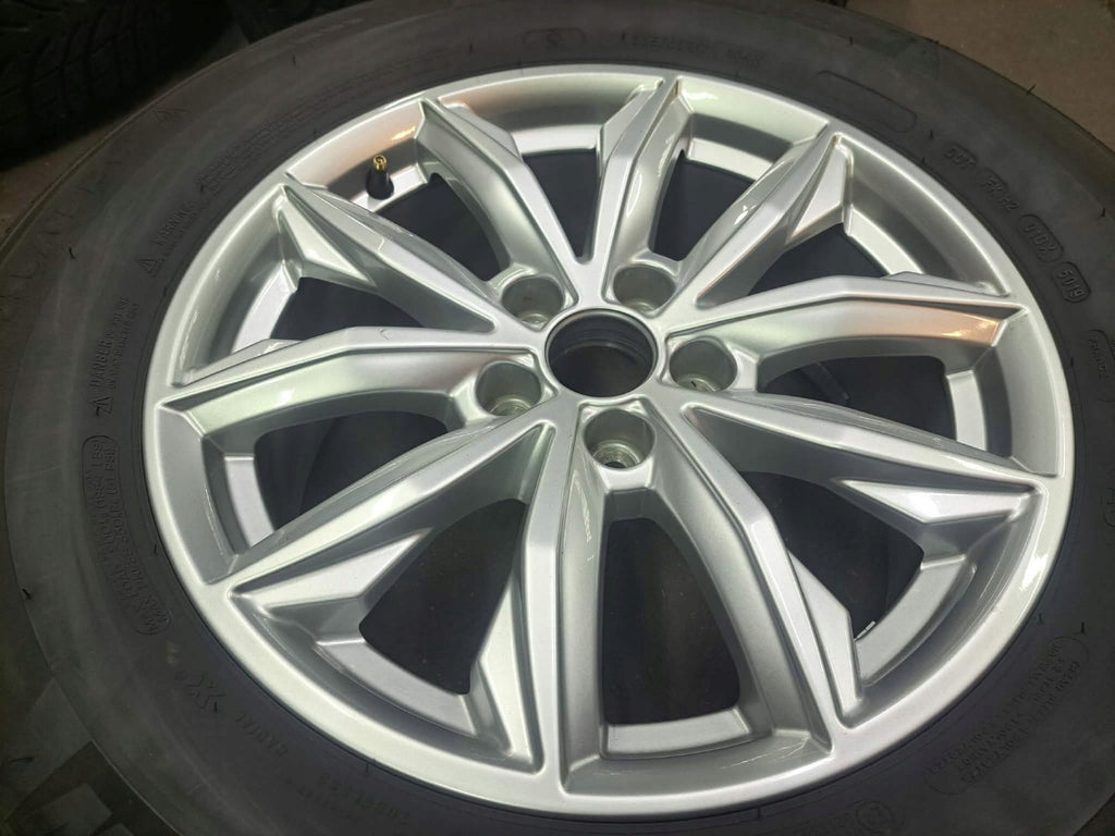 4x Alufelge 17 Zoll 7.0" 5x112 34ET Glanz Silber 80A601025J Audi Q5 A3 I FEL7653894843hj