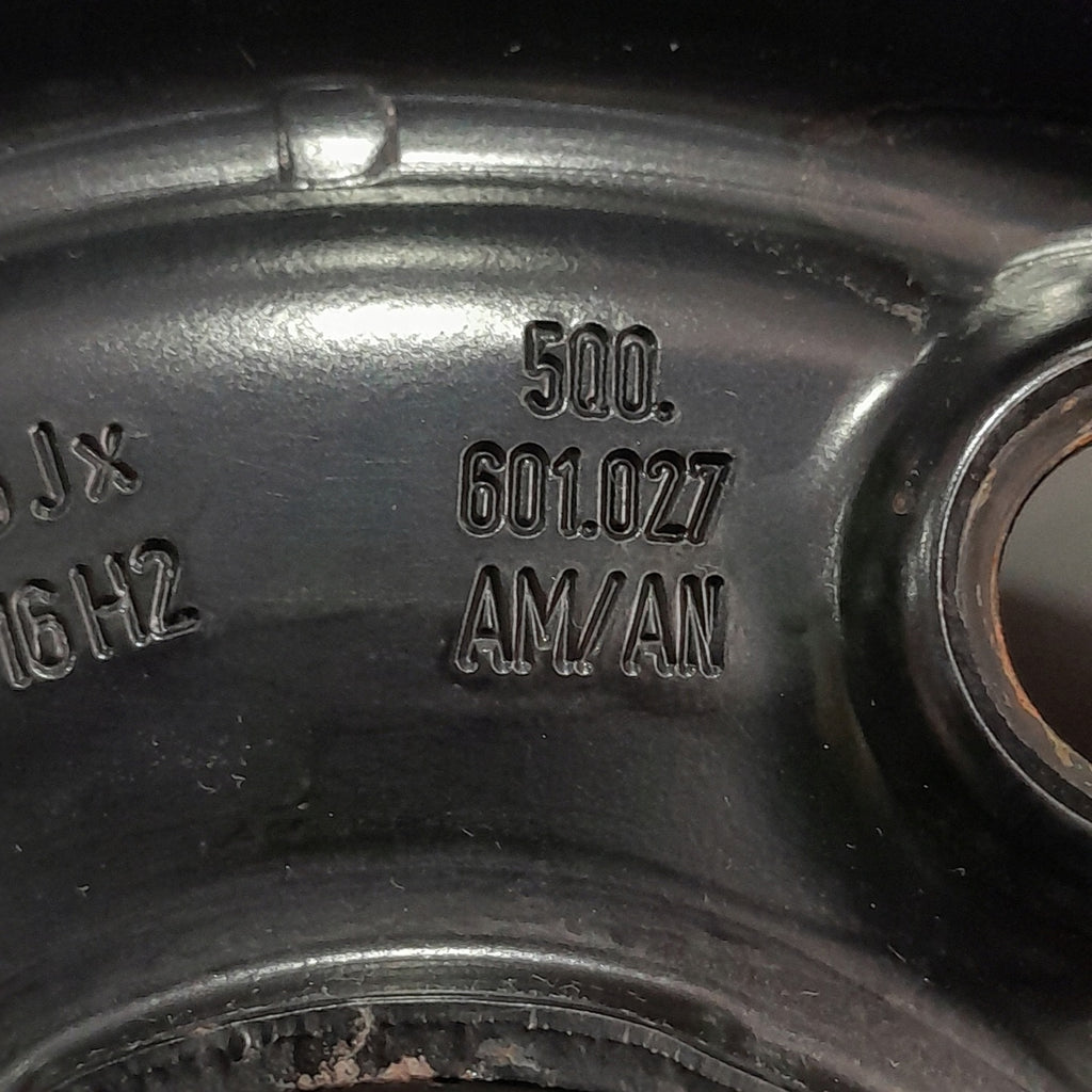 4x Alufelge 16 Zoll 6.0" 5x112 43ET Glanz Schwarz 5Q0601027AM VW I Rim Wheel FEL1970048946vs