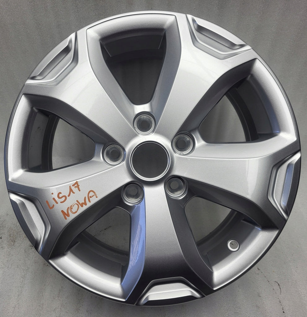 1x Alufelge 16 Zoll 6.5" 5x114.3 50ET Glanz Silber 403000813R Dacia Duster FEL7626202663dy