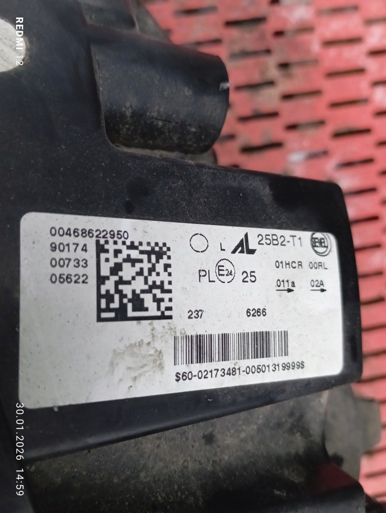 Frontscheinwerfer Fiat Ducato 00468622950 Links Scheinwerfer Headlight SCH1778087327vf
