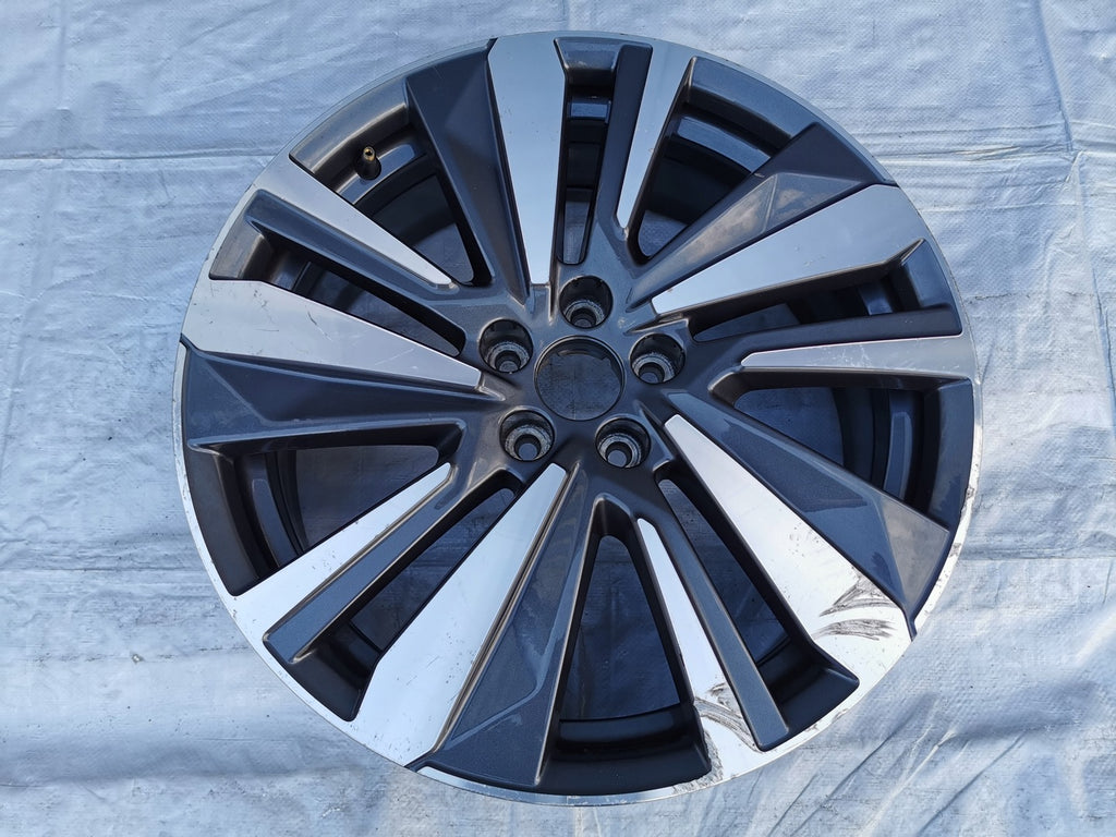 1x Alufelge 19 Zoll 7.5" 5x108 38ET 9809685477 Peugeot Ii Rim Wheel