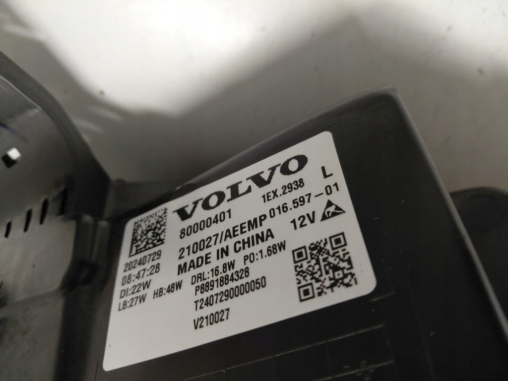 Frontscheinwerfer Volvo 80000401 Full LED Links Scheinwerfer Headlight SCH2411355527fg