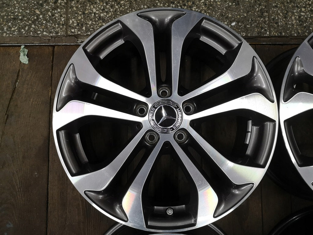 4x Alufelge 17 Zoll 7.5" 5x112 36ET A2534010600 Mercedes-Benz Glc Rim Wheel FEL8007880114ah