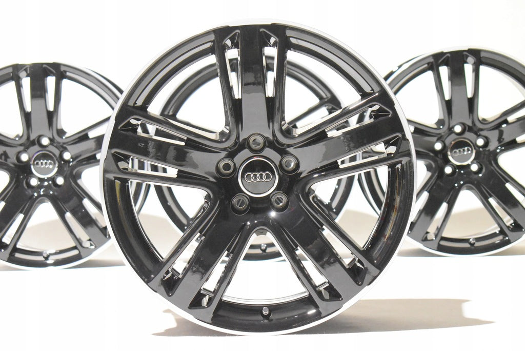 4x Alufelge 19 Zoll 8.0" 5x112 26ET Glanz Schwarz 8T0601025AJ Audi A5 Rim Wheel FEL2793167577dv