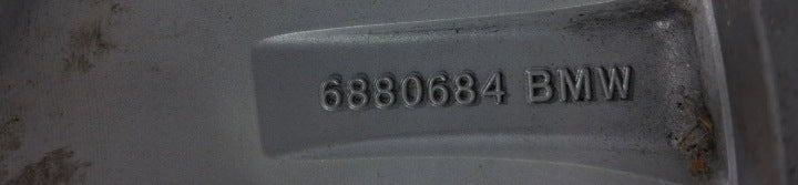 1x Alufelge 18 Zoll 8.5" 5x112 44ET Glanz Silber 6880684 BMW G05 Rim Wheel FEL7896166599oa