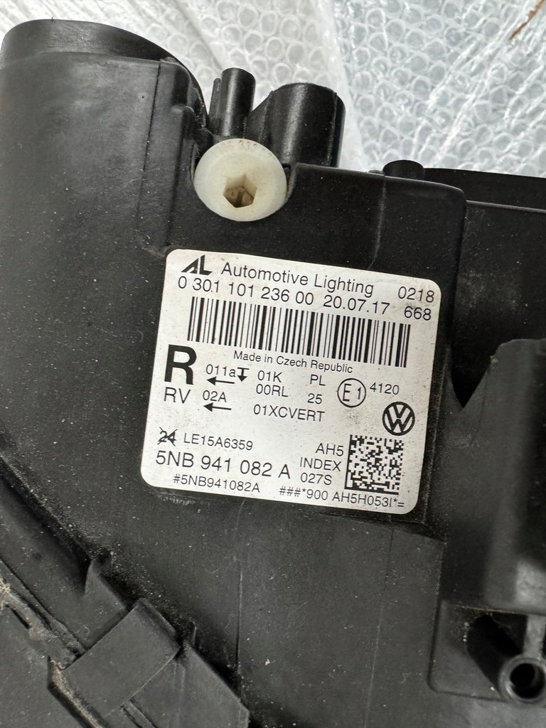 Frontscheinwerfer VW Tiguan 5NB941082A Full LED Rechts Scheinwerfer Headlight