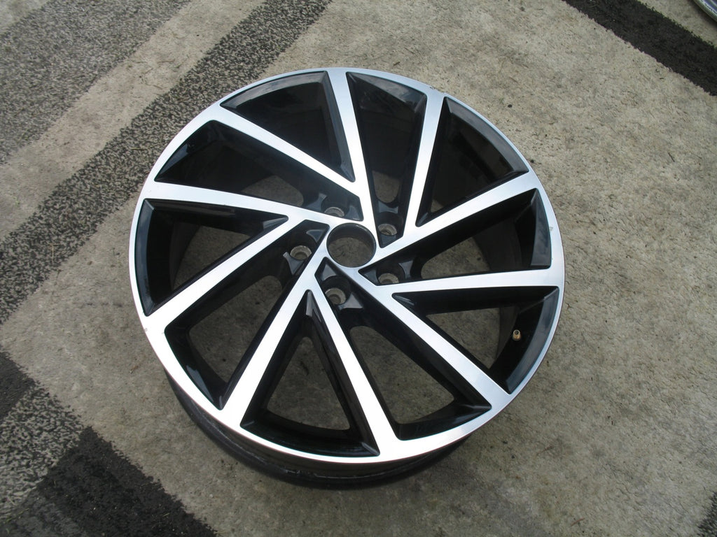 1x Alufelge 18 Zoll 7.0" 5x112 45ET Matt Schwarz 2GA601025S VW T-Roc Rim Wheel FEL4711038886zj