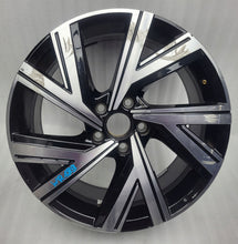 Load image into Gallery viewer, 1x Alufelge 18 Zoll 7.5" 5x112 51ET Glanz Schwarz 5H0601025M VW Golf Viii FEL7683955409mw