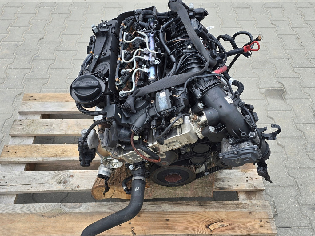 Motor BMW F10 F30 F20 F07 N47D20C 2.0 169TKm Diesel Engine Unkomplett