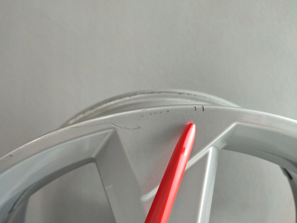 1x Alufelge 19 Zoll 7.0" 5x112 43ET Glanz Silber 83A601025N Audi Q3 Rim Wheel FEL7621431096fc