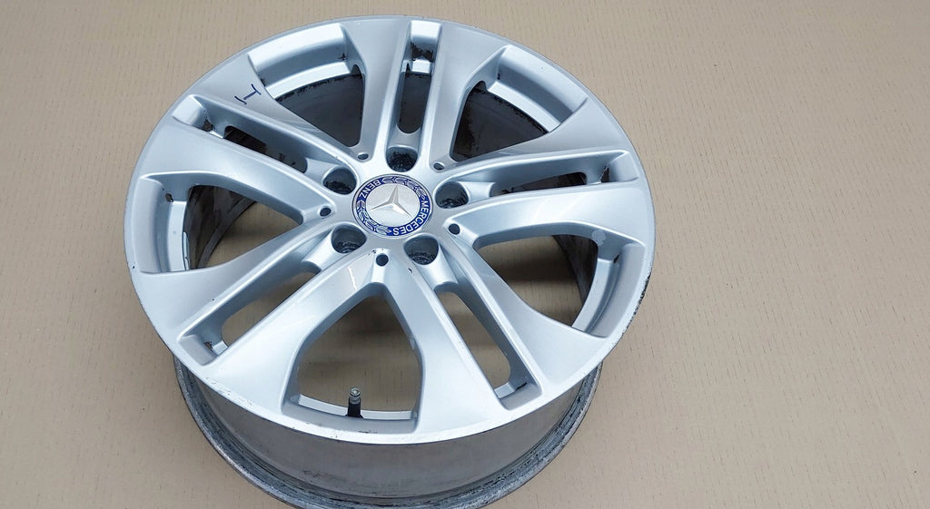 1x Alufelge 17 Zoll 7.5" 5x112 47ET Glanz Silber A2044017502 Mercedes-Benz W204