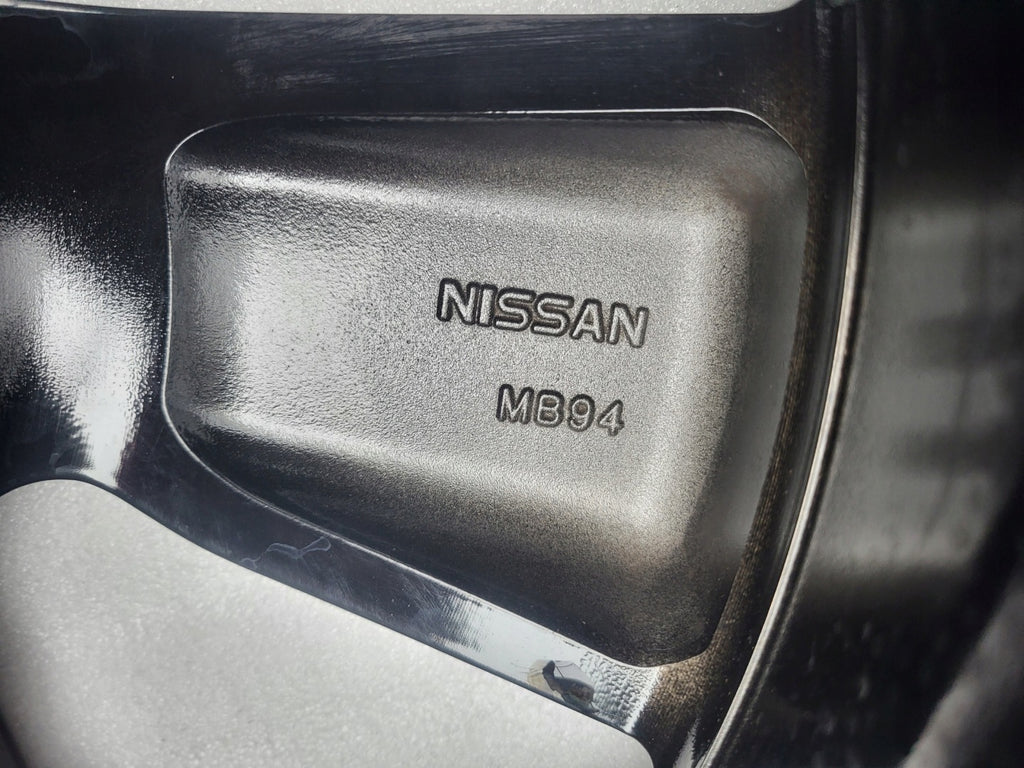 1x Alufelge 18 Zoll 7.0" 5x114.3 40ET Glanz Schwarz Nissan X-Trail I Qashqai FEL1941378587bh