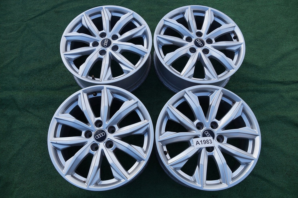 4x Alufelge 17 Zoll 7.0" 5x112 34ET Glanz Silber 80A601025J Audi Q5 Rim Wheel FEL9204400720wm