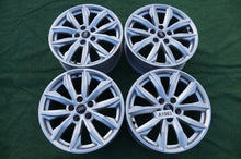 Laden Sie das Bild in den Galerie-Viewer, 4x Alufelge 17 Zoll 7.0" 5x112 34ET Glanz Silber 80A601025J Audi Q5 Rim Wheel FEL9204400720wm