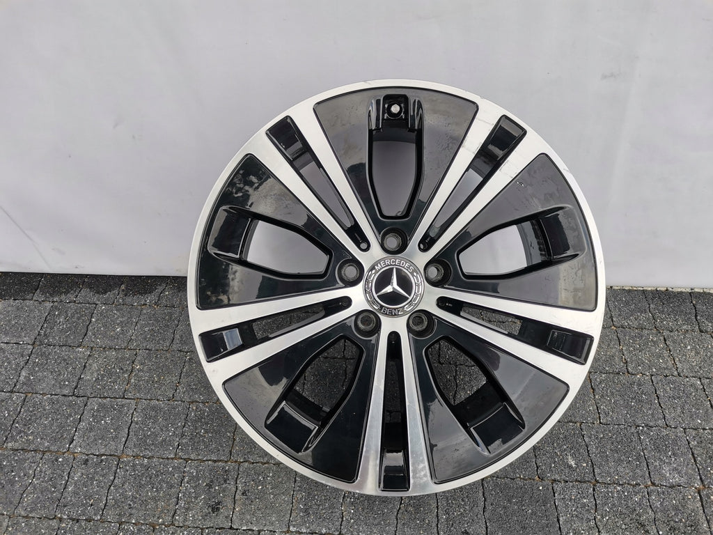 1x Alufelge 18 Zoll 8.0" 5x112 43ET A2134015200 Mercedes-Benz Rim Wheel