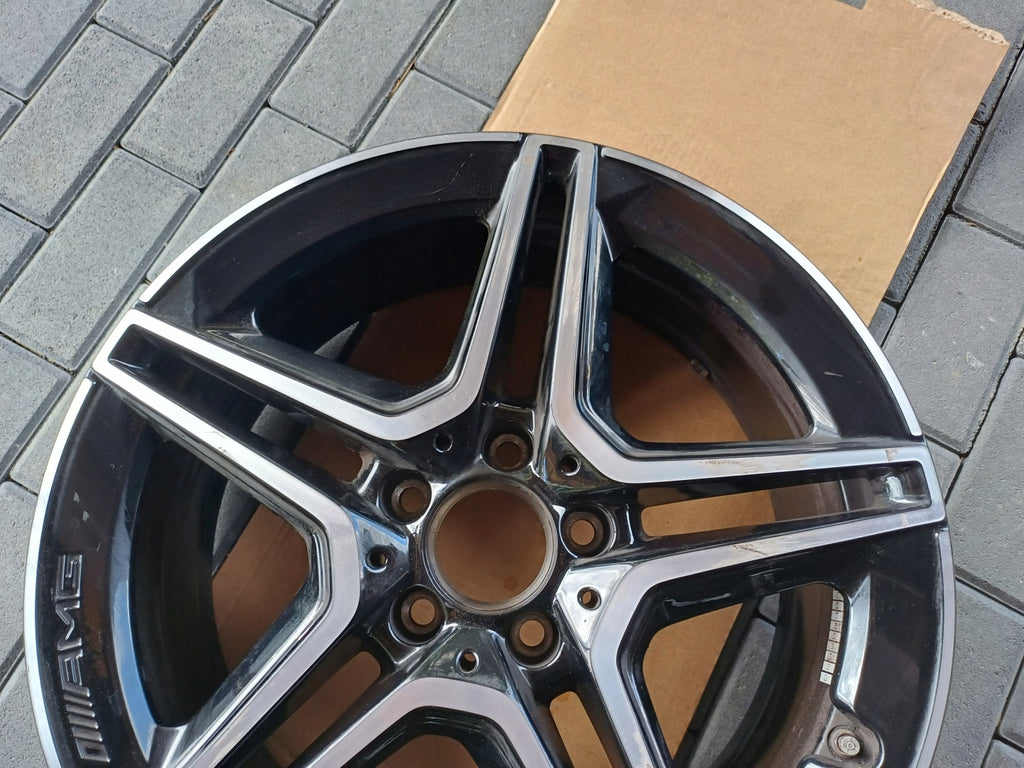 1x Alufelge 18 Zoll 7.5" 5x112 49ET Glanz Graphit A1774011500 Mercedes-Benz Mg FEL3275917974aa
