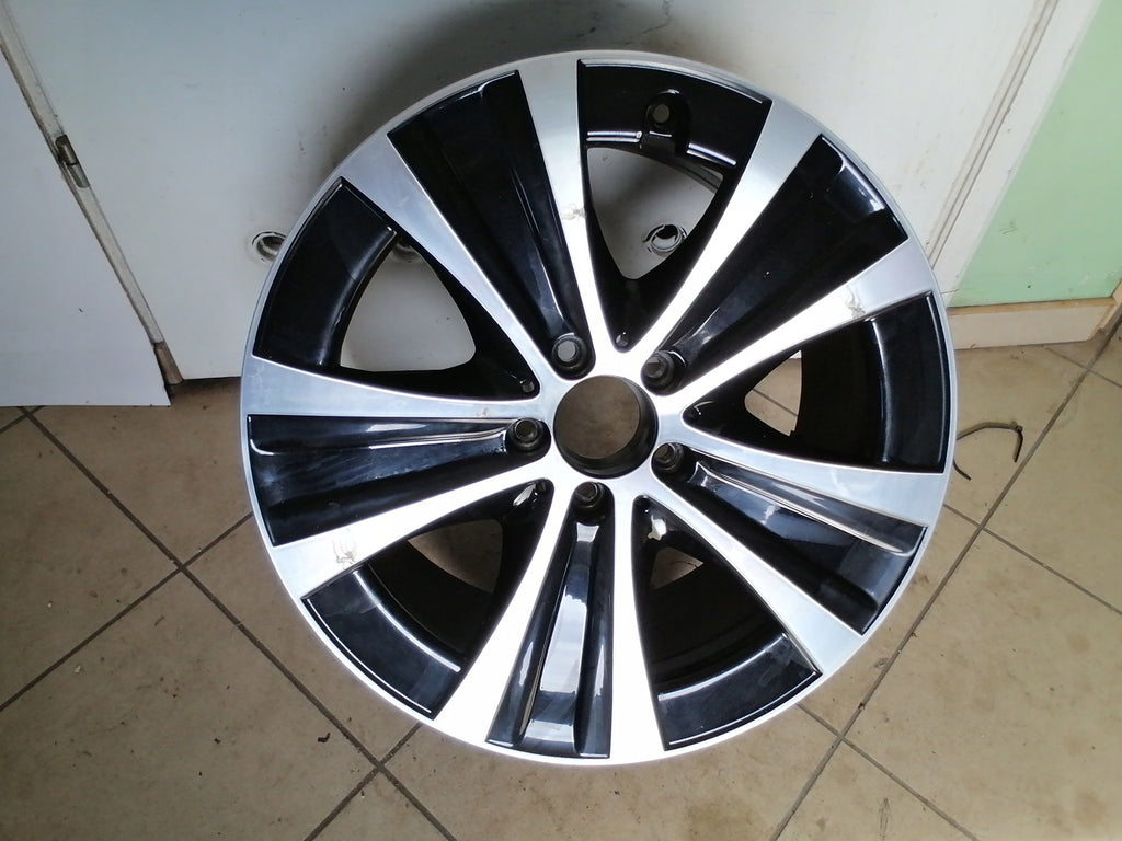 1x Alufelge 18 Zoll 9.0" 5x112 52,5ET Schwarz A2134015300 Mercedes-Benz W213